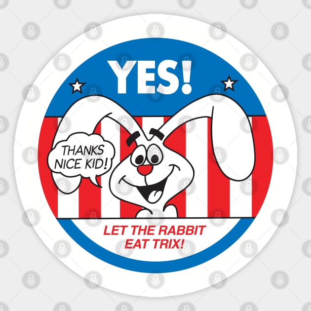 Trix Election Sticker by Chewbaccadoll